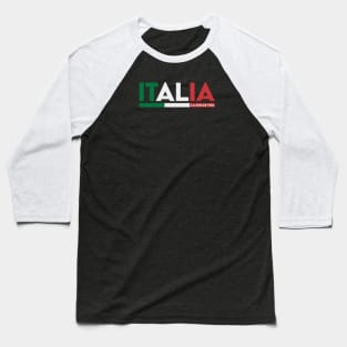 Italia - Bar Design (La Dolce Vita) Baseball T-Shirt